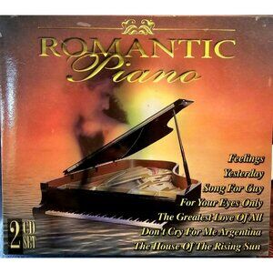Romantic Instrumentals Piano Nights - 2 CD Music Set - 37409cd